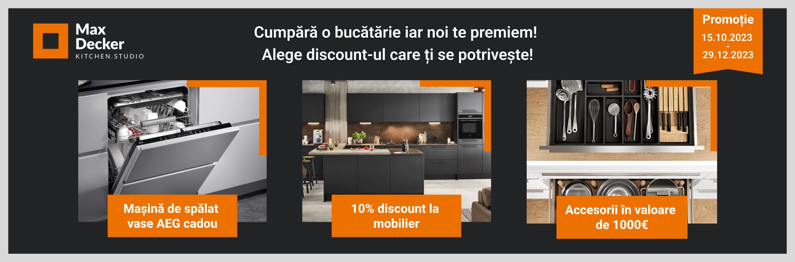Promotie mobila bucatarie Nobilia Timisoara